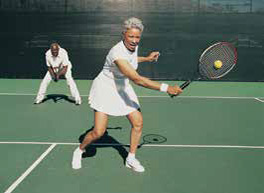At Your Service: Tennis Tips for Older Players