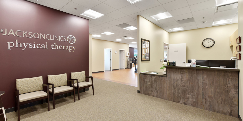 physical therapy waiting area