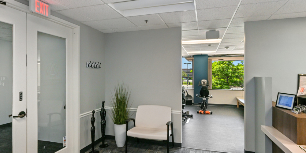 Waiting area of herndon va physical therapy clinic